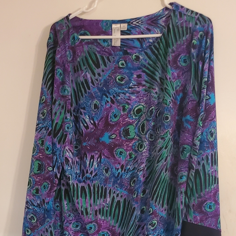 Peacock dress